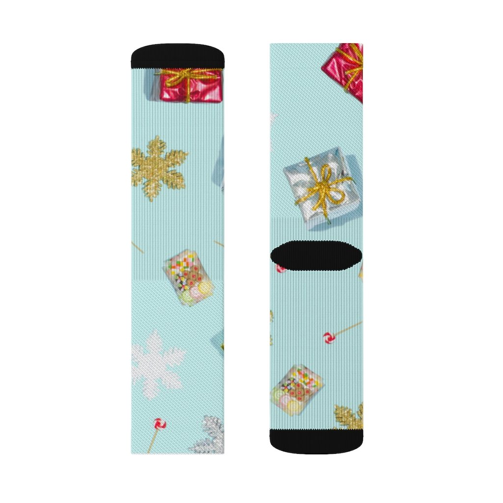 Holiday Print Novelty Socks