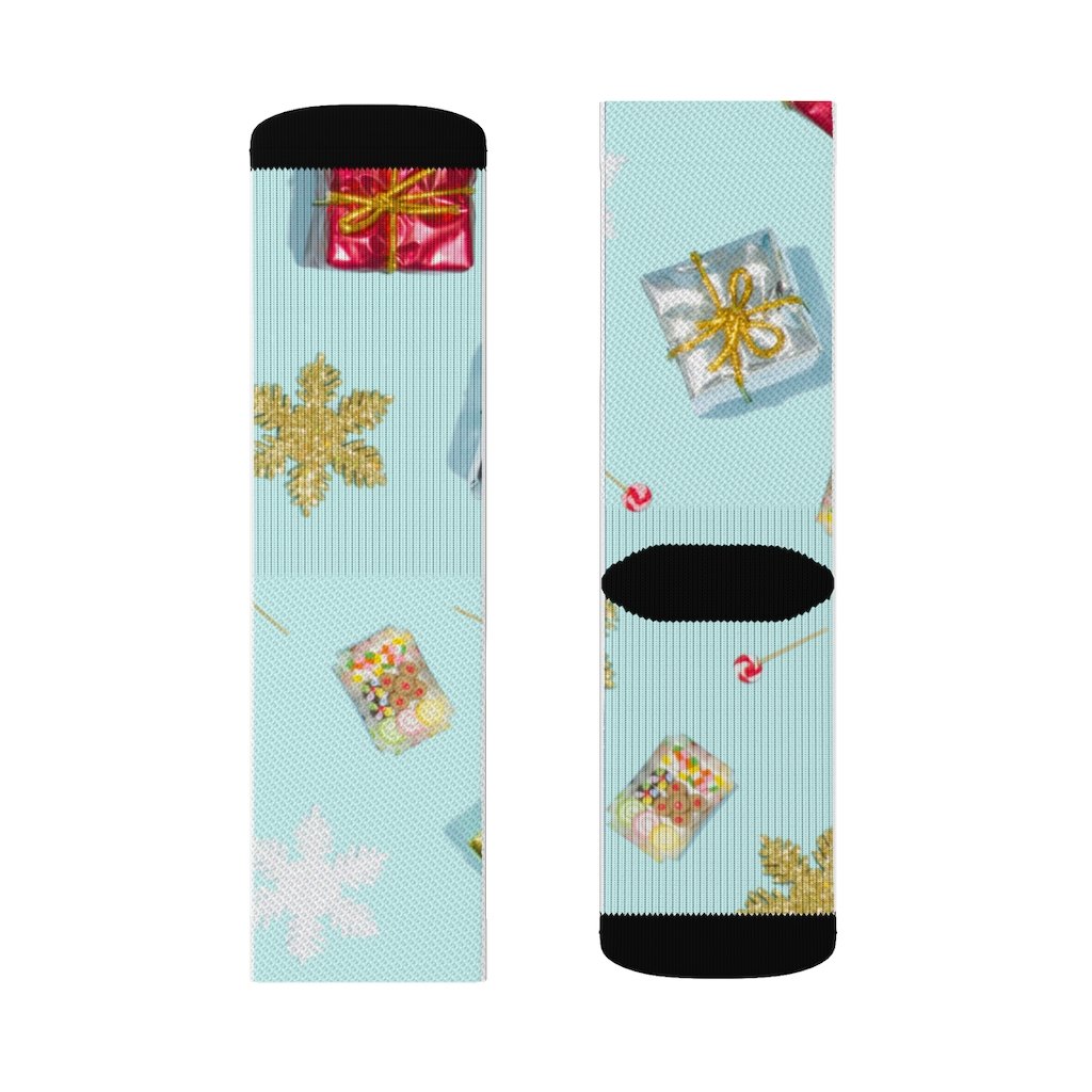 Holiday Print Novelty Socks