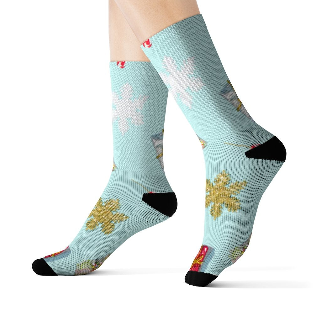 Holiday Print Novelty Socks