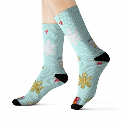 Holiday Print Novelty Socks
