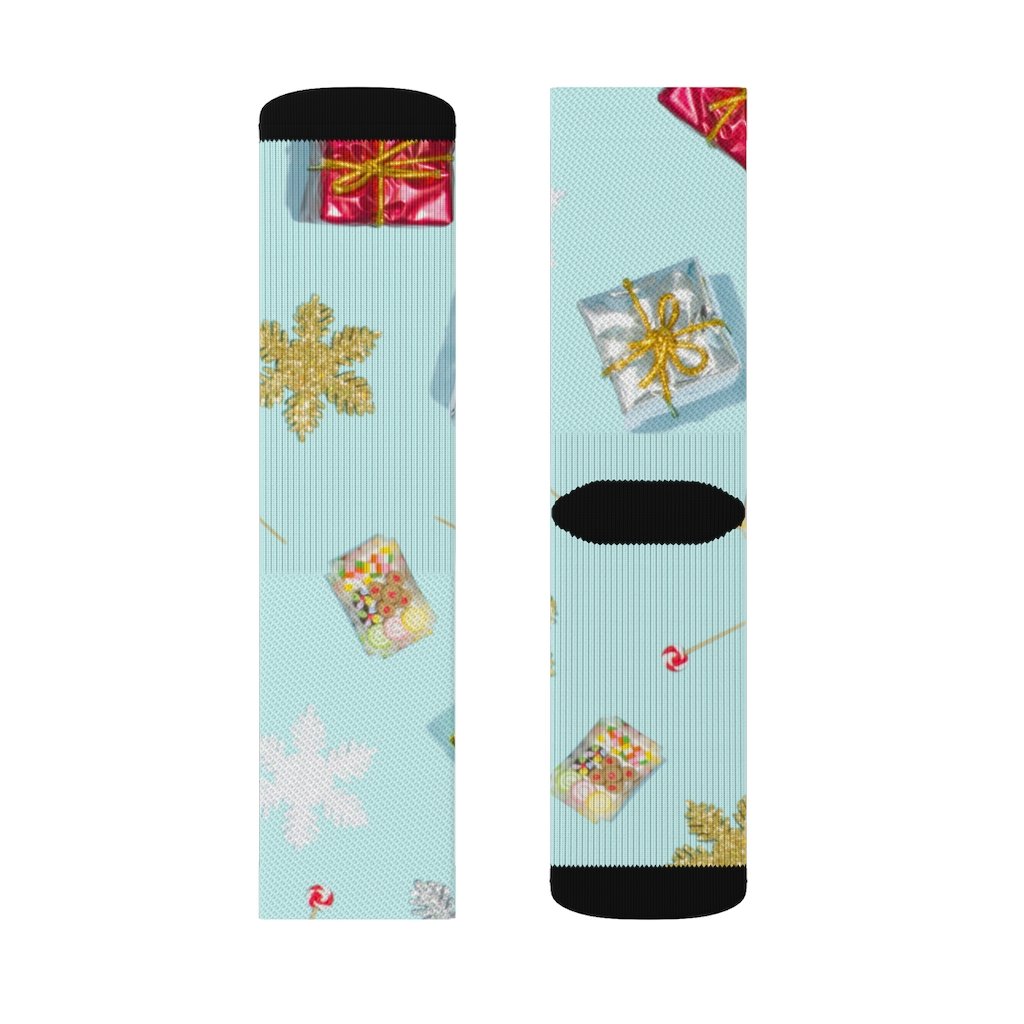 Holiday Print Novelty Socks