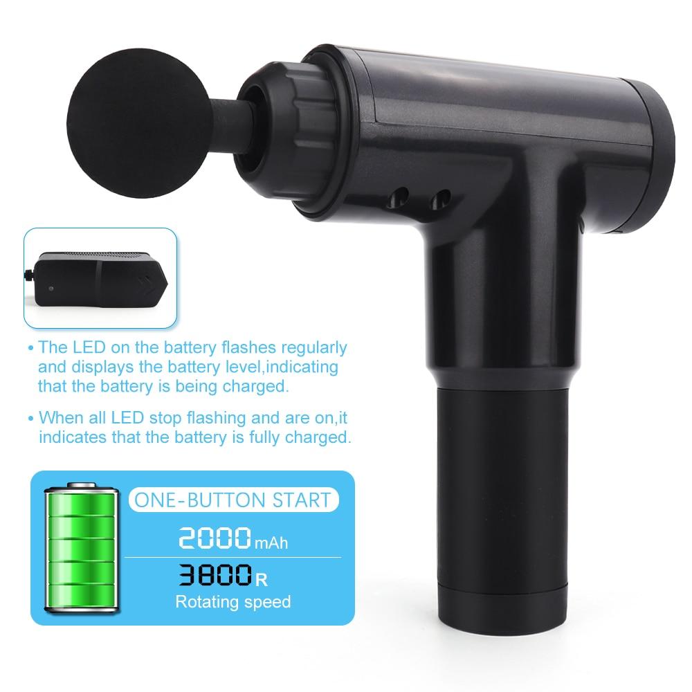 6 Speeds Handheld Gun Massager