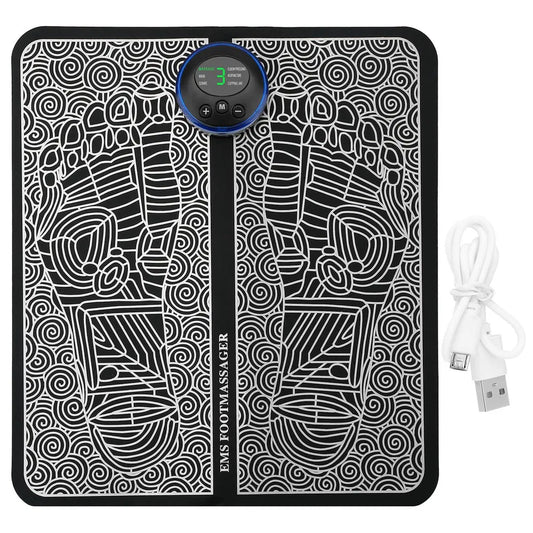 EMS Foot Massager Mat – Rechargeable Electric Foot Massage Device