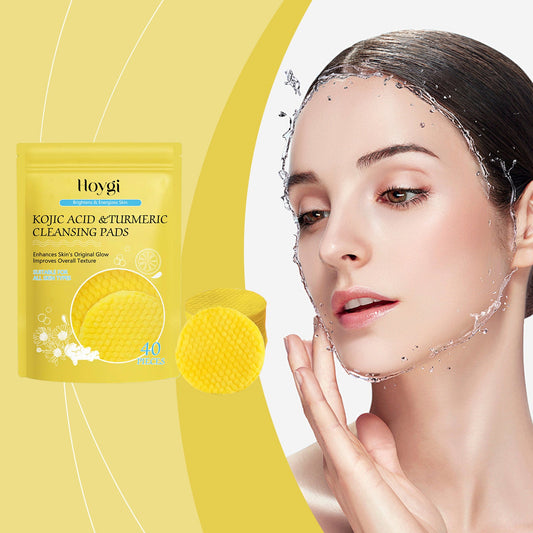 Facial Skin Pore Cleansing Turmeric Acid Pad