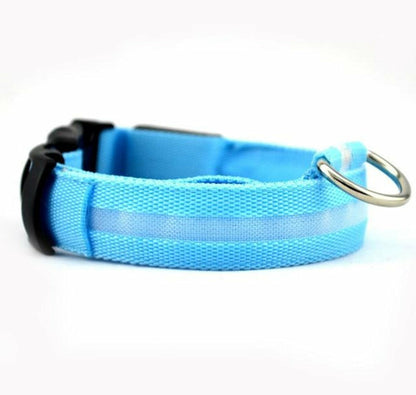 Nylon LED Dog Collar